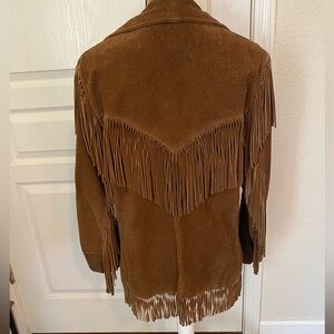 Vintage Jo-o-Kay Suede Fringe Jacket